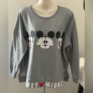 6. Disney Red and Gray Sweater, medium